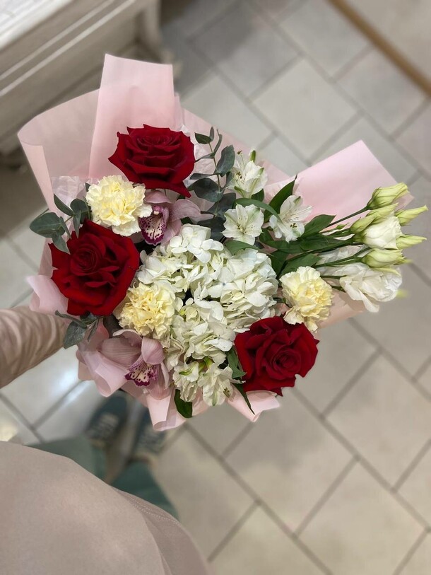 Букет прекрасное утро, артикул F1342068 - 5199 рублей, доставка по городу. Flawery - доставка цветов