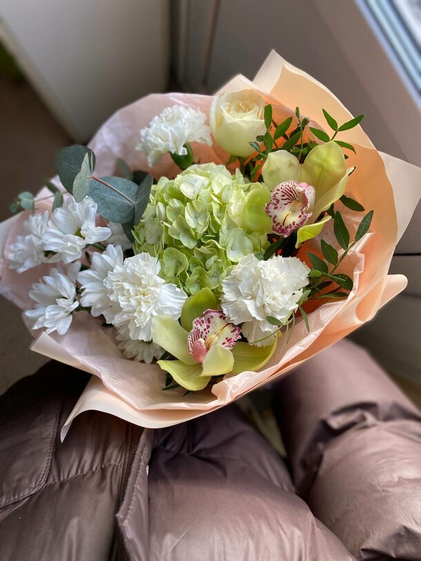 Букетик для мамочки, артикул F1346738 - 3828 рублей, доставка по городу. Flawery - доставка цветов