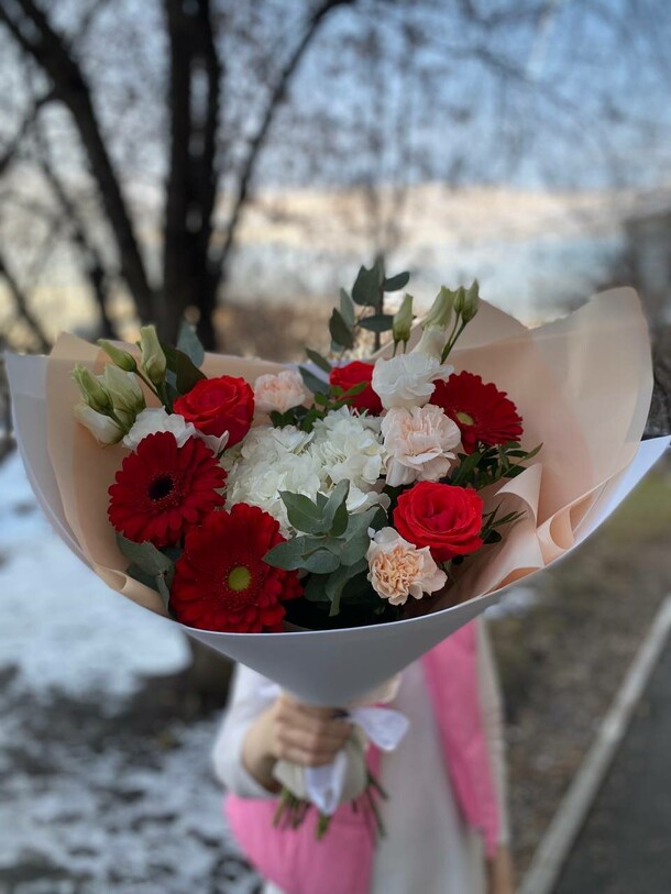 Мотив страсти, артикул F1346750 - 5500 рублей, доставка по городу. Flawery - доставка цветов