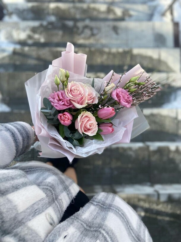 Весна, артикул F1375130 - 3150 рублей, доставка по городу. Flawery - доставка цветов