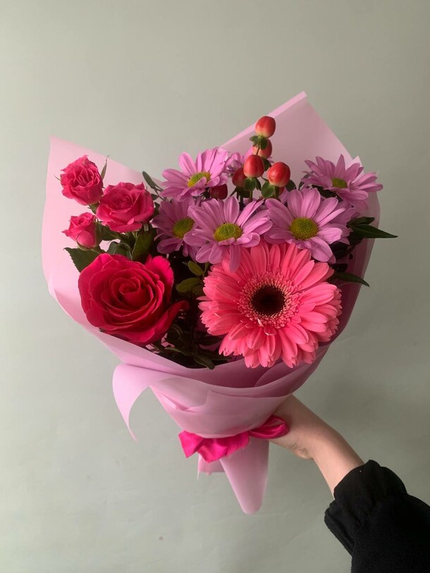 Розовая надежда, артикул F1379728 - 2110 рублей, доставка по городу. Flawery - доставка цветов