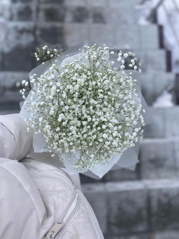 Облачко из гипсофил, артикул F1383128 - 2320 рублей, доставка по городу. Flawery - доставка цветов