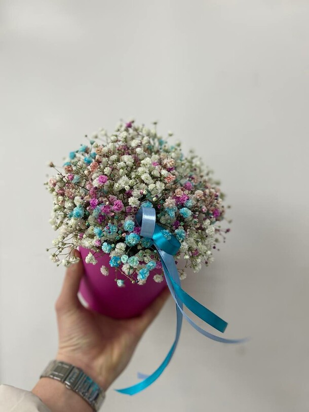 Мини радужные композиции, артикул F1383134 - 2200 рублей, доставка по городу. Flawery - доставка цветов