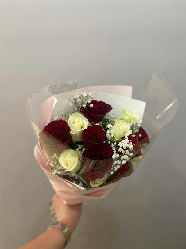 Букет из роз №2, артикул F1383143 - 3650 рублей, доставка по городу. Flawery - доставка цветов