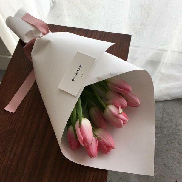 Букетик из тюльпанов №13, артикул F1388507 - 3625 рублей, доставка по городу. Flawery - доставка цветов