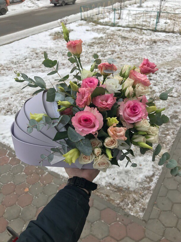 Люля на выписку, артикул F48744 - 9657 рублей, доставка по городу. Flawery - доставка цветов