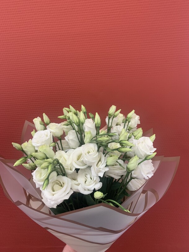 Букет из эустомы, артикул F1271588 - 4900 рублей, доставка по городу. Flawery - доставка цветов