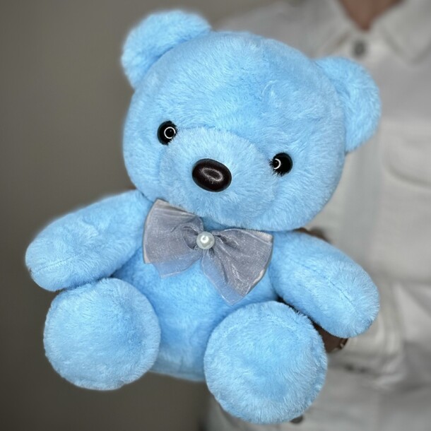 Медвежонок s blue, артикул F1446522 - 1499 рублей, доставка по городу. Flawery - доставка цветов