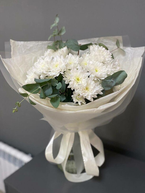 Букет "облачко", артикул F1274766 - 2160 рублей, доставка по городу. Flawery - доставка цветов