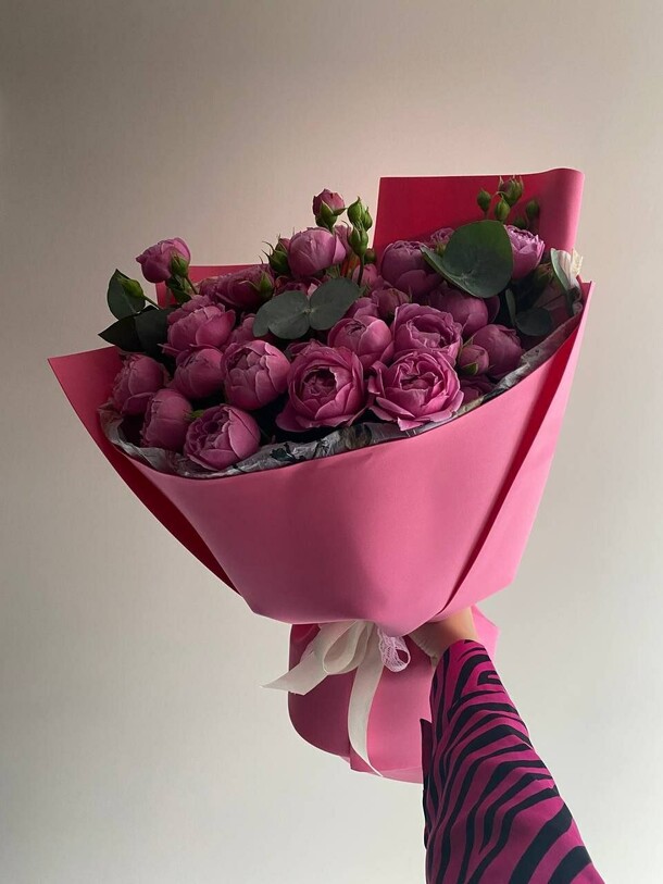 Супер модный букет🌹, артикул F1307202 - 4900 рублей, доставка по городу. Flawery - доставка цветов