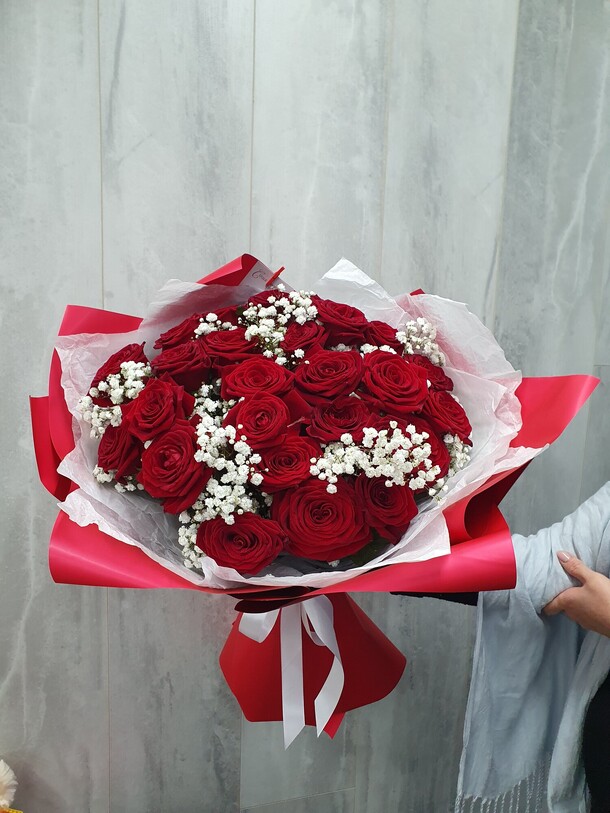 Букет безграничная любовь, артикул F1403540 - 6500 рублей, доставка по городу. Flawery - доставка цветов