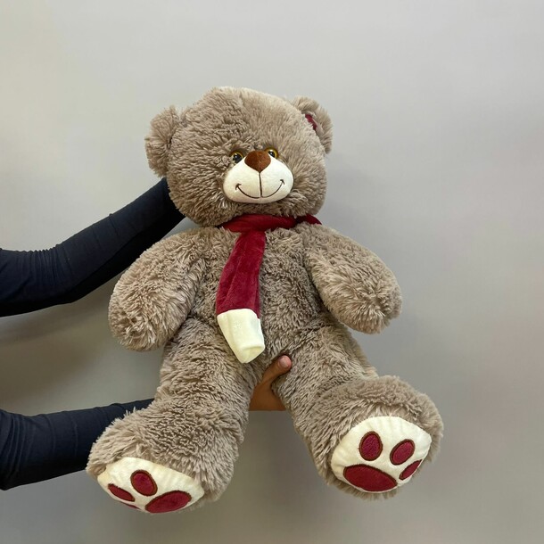 Плюшевый медведь, артикул F1284763 - 1950 рублей, доставка по городу. Flawery - доставка цветов
