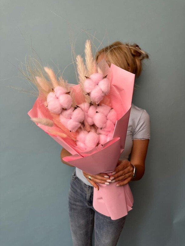 Букет из сухоцветов №2, артикул F1434976 - 4925 рублей, доставка по городу. Flawery - доставка цветов