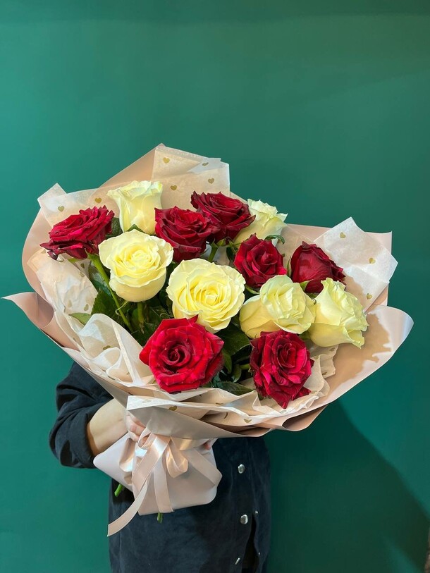 Пламенная история, артикул F1423459 - 6350 рублей, доставка по городу. Flawery - доставка цветов