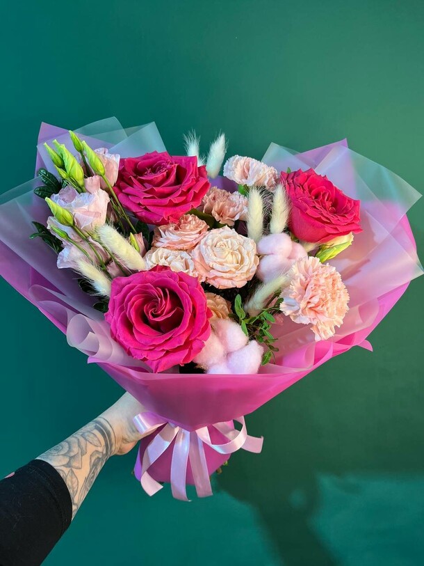 Малиновый взрыв, артикул F1423472 - 5070 рублей, доставка по городу. Flawery - доставка цветов