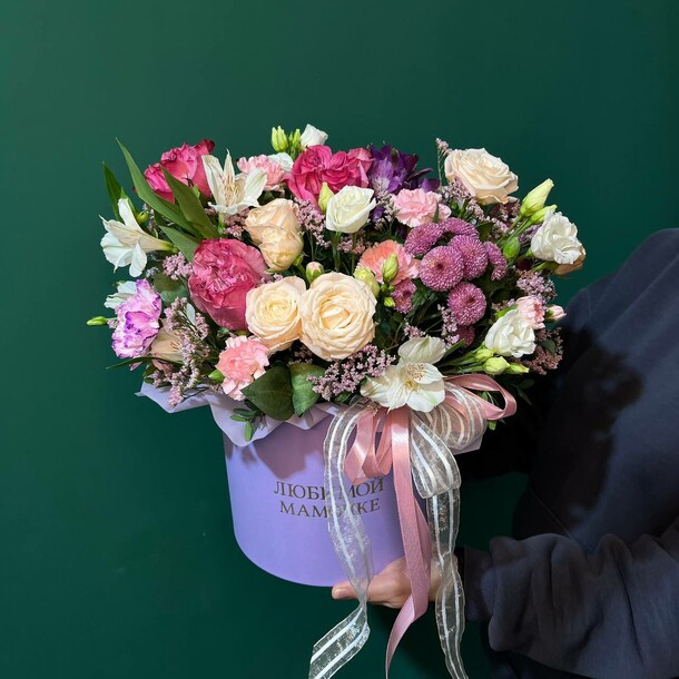 Дорогой мамочке, артикул F1423513 - 8990 рублей, доставка по городу. Flawery - доставка цветов