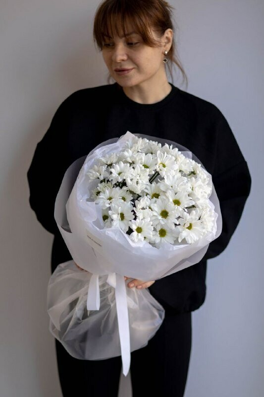 Монобукет "воздушный", артикул F1537842 - 3900 рублей, доставка по городу. Flawery - доставка цветов