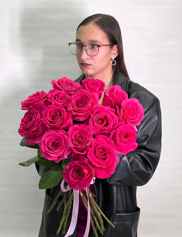 15 роз pink floyd (эквадор), артикул F1275716 - 7590 рублей, доставка по городу. Flawery - доставка цветов