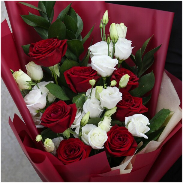 Пылающая гармония, артикул F1372617 - 6028 рублей, доставка по городу. Flawery - доставка цветов