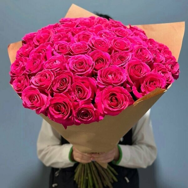 Букет роз 51, артикул F1377802 - 20824 рублей, доставка по городу. Flawery - доставка цветов