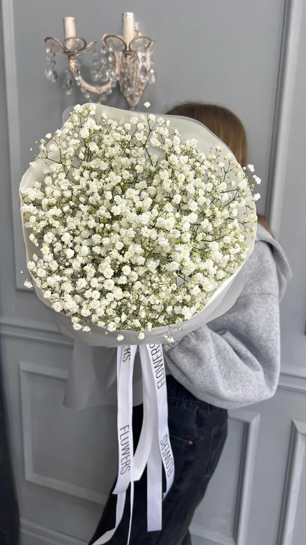 Букет «воздушное облако» s, артикул F1303182 - 3249 рублей, доставка по городу. Flawery - доставка цветов