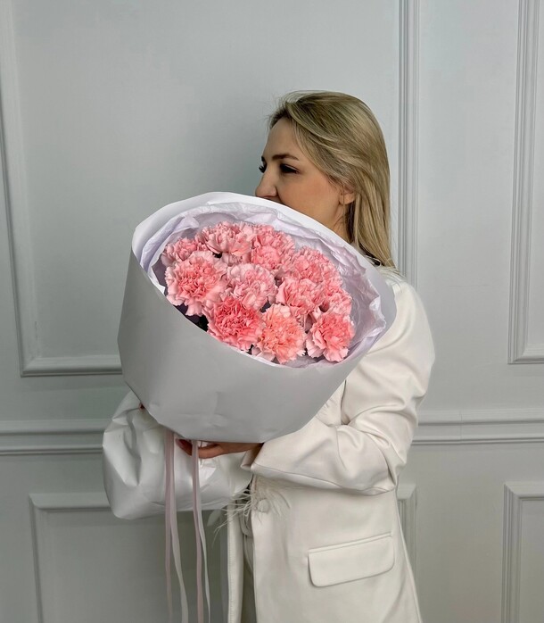 Букет «зефирка» s, артикул F1303228 - 2970 рублей, доставка по городу. Flawery - доставка цветов