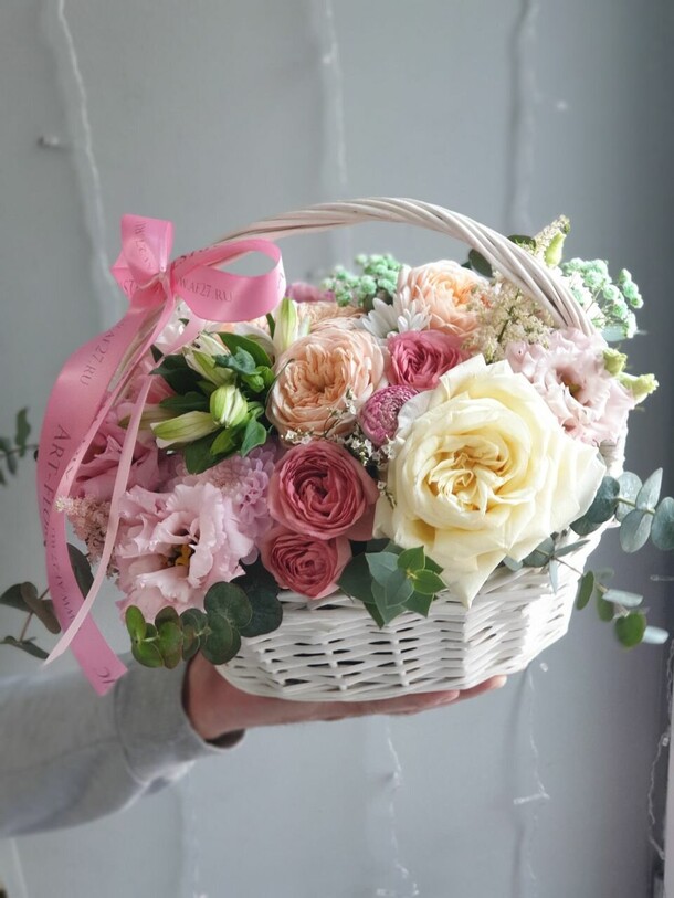 "нежные ноты", артикул F1276975 - 7100 рублей, доставка по городу. Flawery - доставка цветов