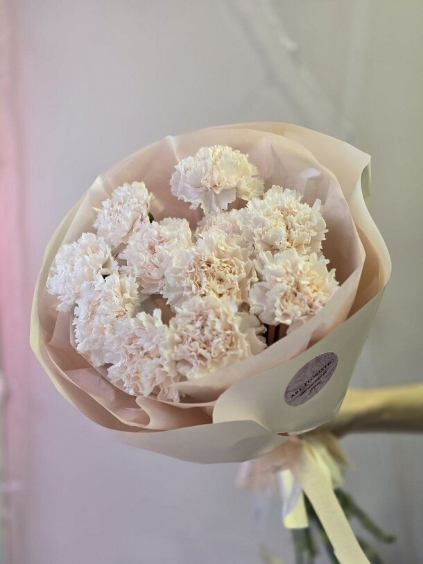 Букет "карамельная нежность", артикул F1434161 - 3060 рублей, доставка по городу. Flawery - доставка цветов