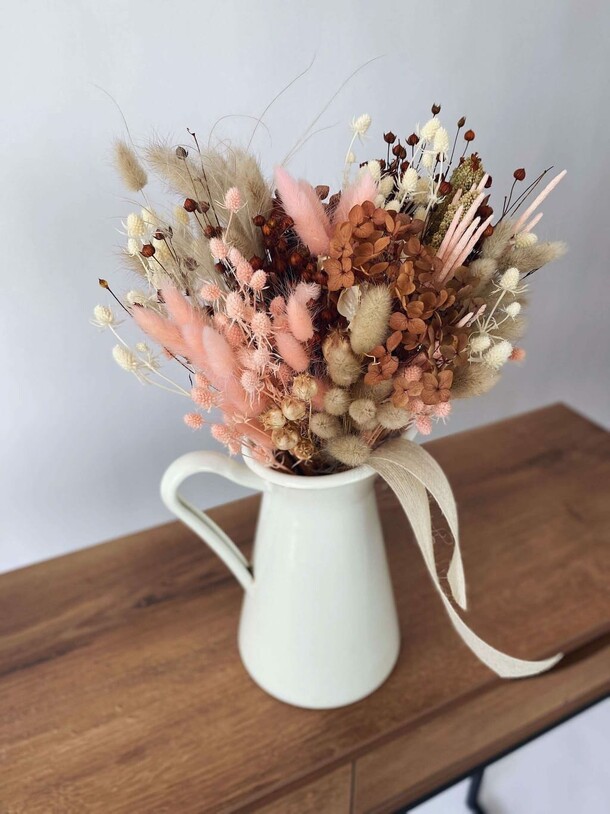 Букет сухоцветов, артикул F1284460 - 8199 рублей, доставка по городу. Flawery - доставка цветов