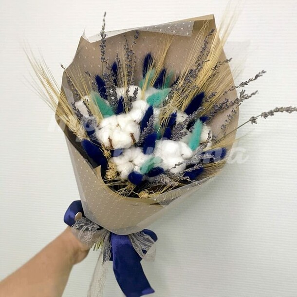 Букет сухоцветов, артикул F1289627 - 8346 рублей, доставка по городу. Flawery - доставка цветов