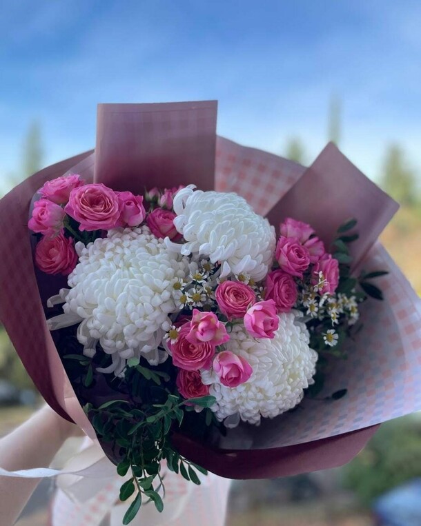 Авторский букет «юность», артикул F1348692 - 6788 рублей, доставка по городу. Flawery - доставка цветов