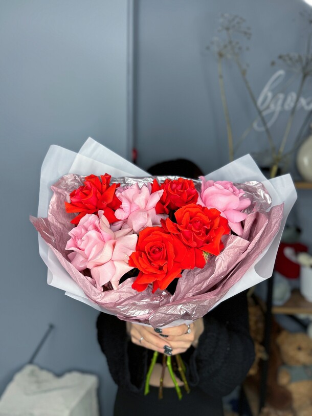 Французские розы, артикул F1368780 - 4100 рублей, доставка по городу. Flawery - доставка цветов