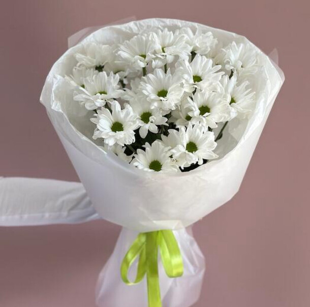 Хризантема ромашка, артикул F1435250 - 1818 рублей, доставка по городу. Flawery - доставка цветов