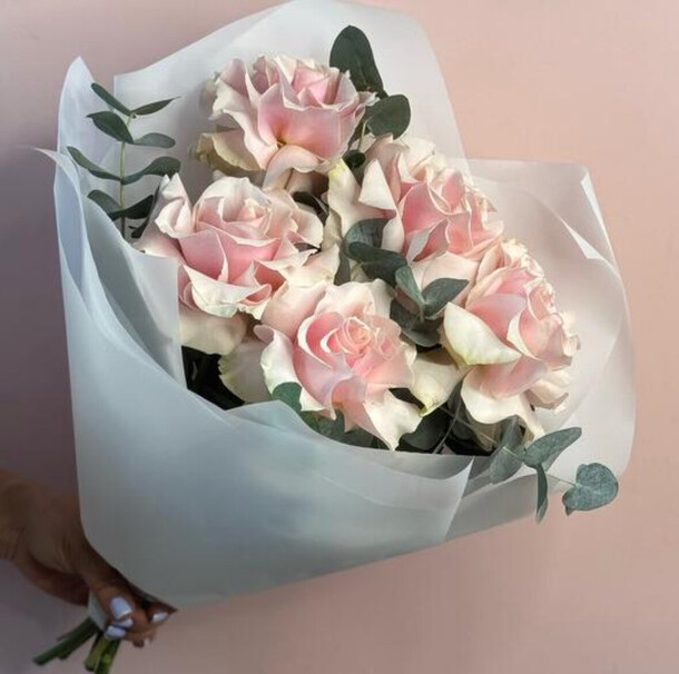 Французские розы, артикул F1435256 - 3400 рублей, доставка по городу. Flawery - доставка цветов