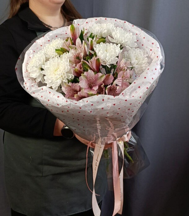 "такая нежная любовь", артикул F1521264 - 3600 рублей, доставка по городу. Flawery - доставка цветов