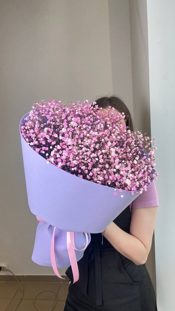 Букет из гипсофил, артикул F1426356 - 3300 рублей, доставка по городу. Flawery - доставка цветов