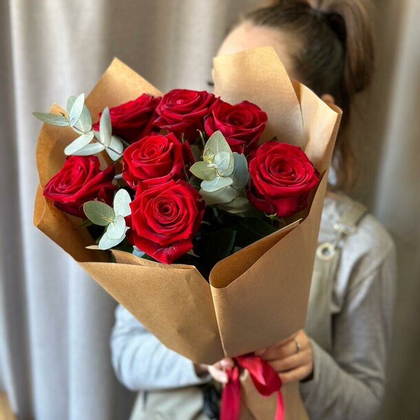 Букет роз №15, артикул F1361663 - 2850 рублей, доставка по городу. Flawery - доставка цветов