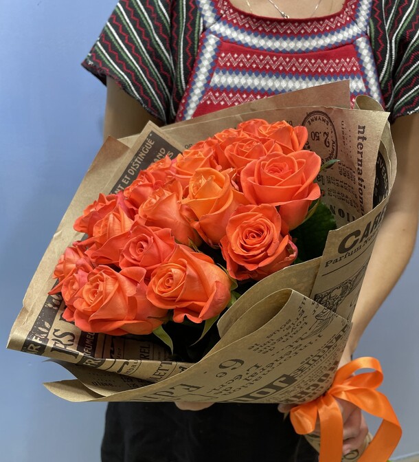 Букет из роз, артикул F1206618 - 2888 рублей, доставка по городу. Flawery - доставка цветов