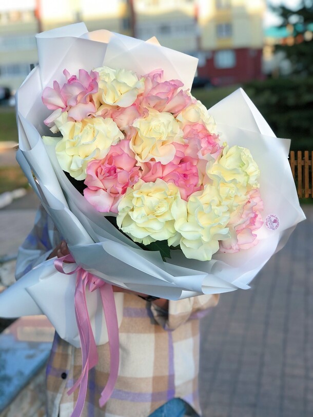 Французские розы, артикул F1406590 - 6500 рублей, доставка по городу. Flawery - доставка цветов