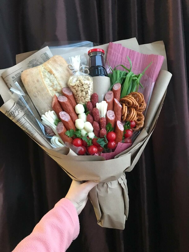 Мужской букет "bro", артикул F1394182 - 4190 рублей, доставка по городу. Flawery - доставка цветов