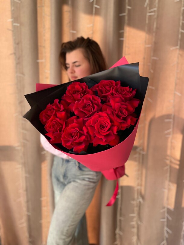 Букет «любимой», артикул F1422801 - 4598 рублей, доставка по городу. Flawery - доставка цветов