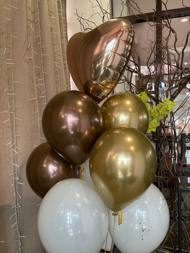 Сет шаров «чувства», артикул F1437339 - 2500 рублей, доставка по городу. Flawery - доставка цветов