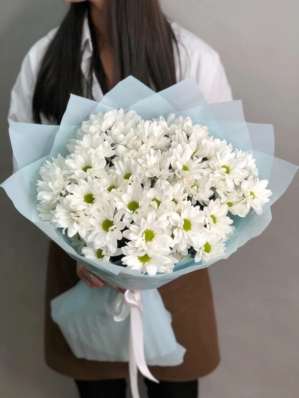 Ромашковый букет, артикул F1291601 - 2750 рублей, доставка по городу. Flawery - доставка цветов