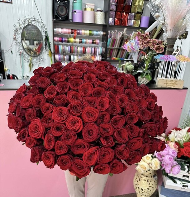 Моно букет, артикул F1301801 - 30000 рублей, доставка по городу. Flawery - доставка цветов