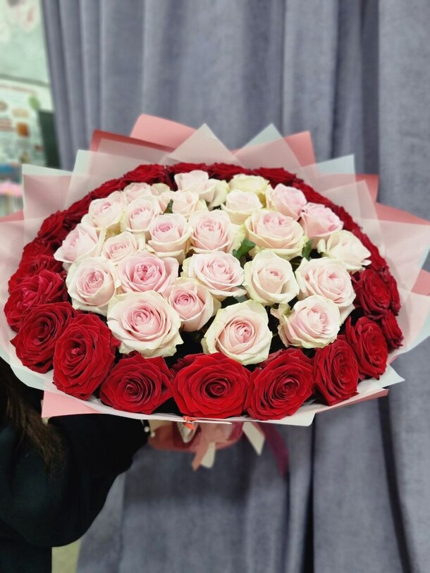 Моно букет, артикул F1301872 - 12500 рублей, доставка по городу. Flawery - доставка цветов