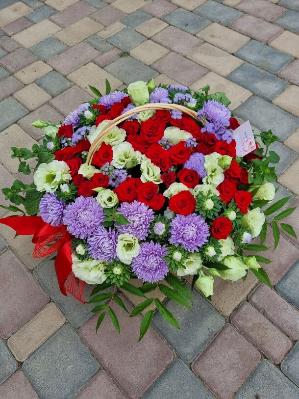 Корзина, артикул F1302074 - 20150 рублей, доставка по городу. Flawery - доставка цветов