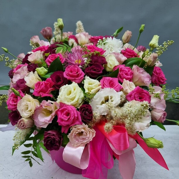 Композиция, артикул F1302087 - 10200 рублей, доставка по городу. Flawery - доставка цветов