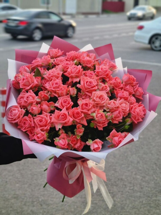 Моно букет, артикул F1302212 - 7000 рублей, доставка по городу. Flawery - доставка цветов