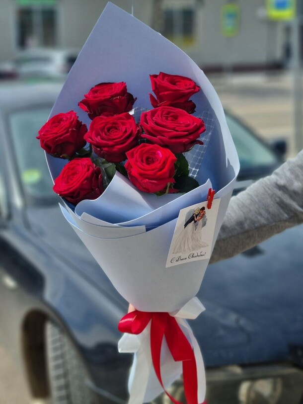 Моно букет, артикул F1302248 - 3000 рублей, доставка по городу. Flawery - доставка цветов