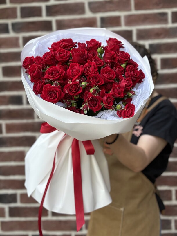 Пламя, артикул F1292937 - 2400 рублей, доставка по городу. Flawery - доставка цветов